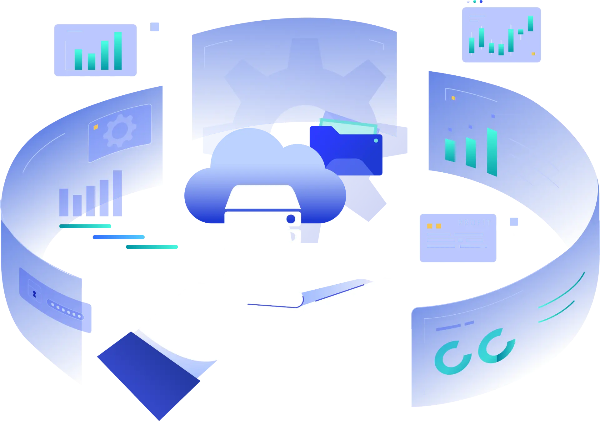 ProCare Infrastructure Assessment banner with cloud, server, and analytics visuals, representing IT health checks and strategic roadmaps for Australian businesses.