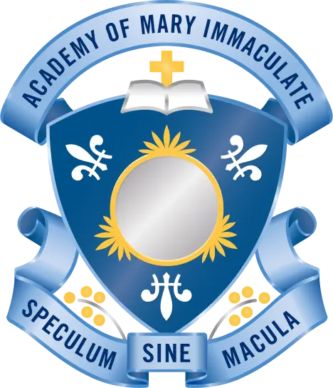 Academy of Mary Immaculate logo