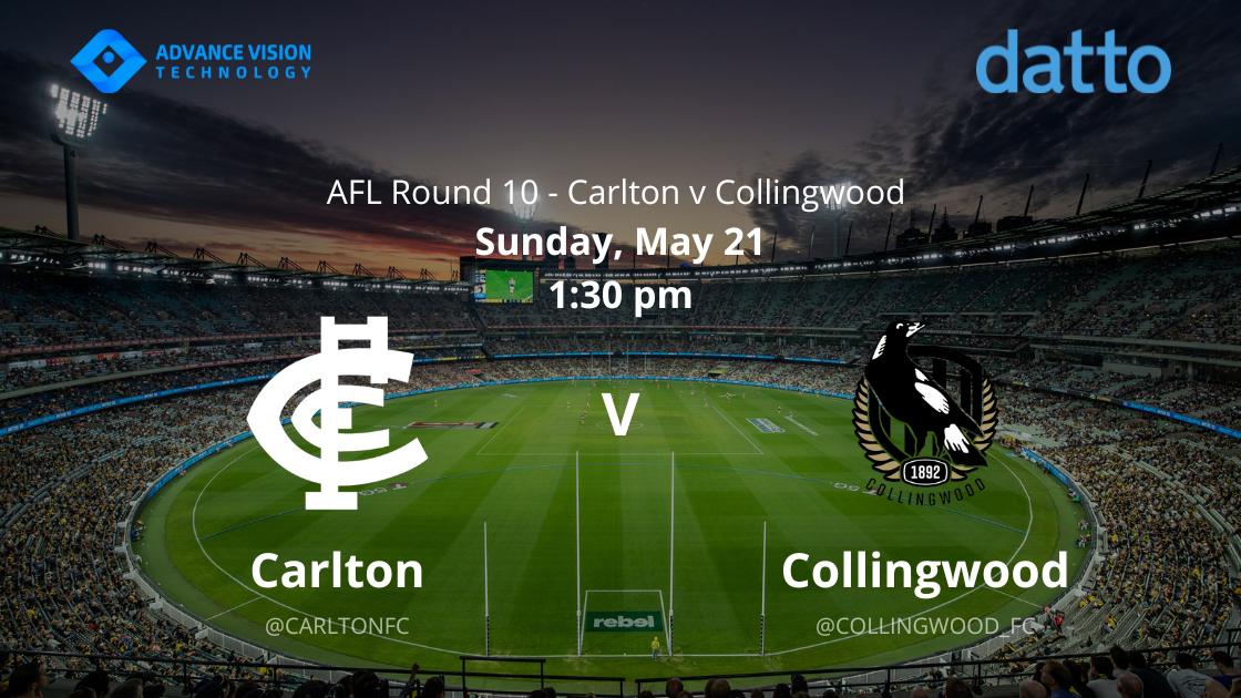 AVTech - Datto AFL Round 10 | Advance Vision Technology
